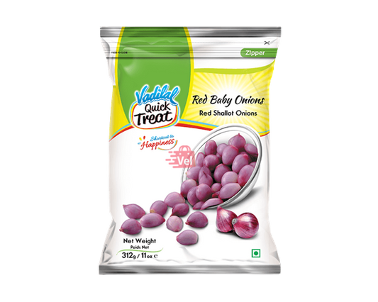 Vadilal Pyas (Red Onion Shallot) 312G Frozen