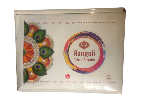 Sai Rangoli Colour Powder Kit 1.5kg