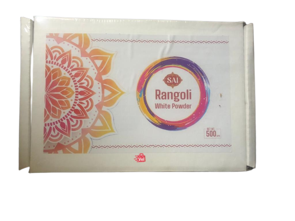 Sai Rangoli White Kit 500g