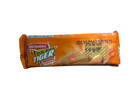 Britannia Tiger Orange Biscuits 75g