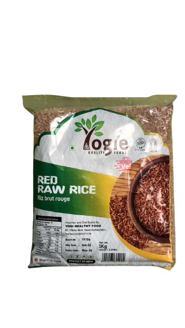 Yogie Red Raw Rice 1Kg