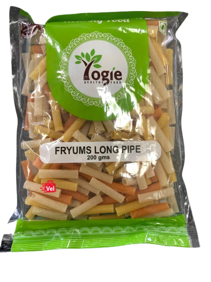 Yogie Fryum Long Pipe 200g