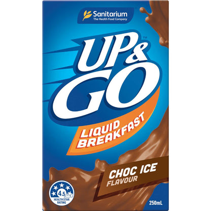 Up&Go Liquid Breakfast Choc Ice 250mL x 3 pack