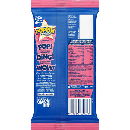 Poppin Microwave Popcorn Sweet & Salty 100g