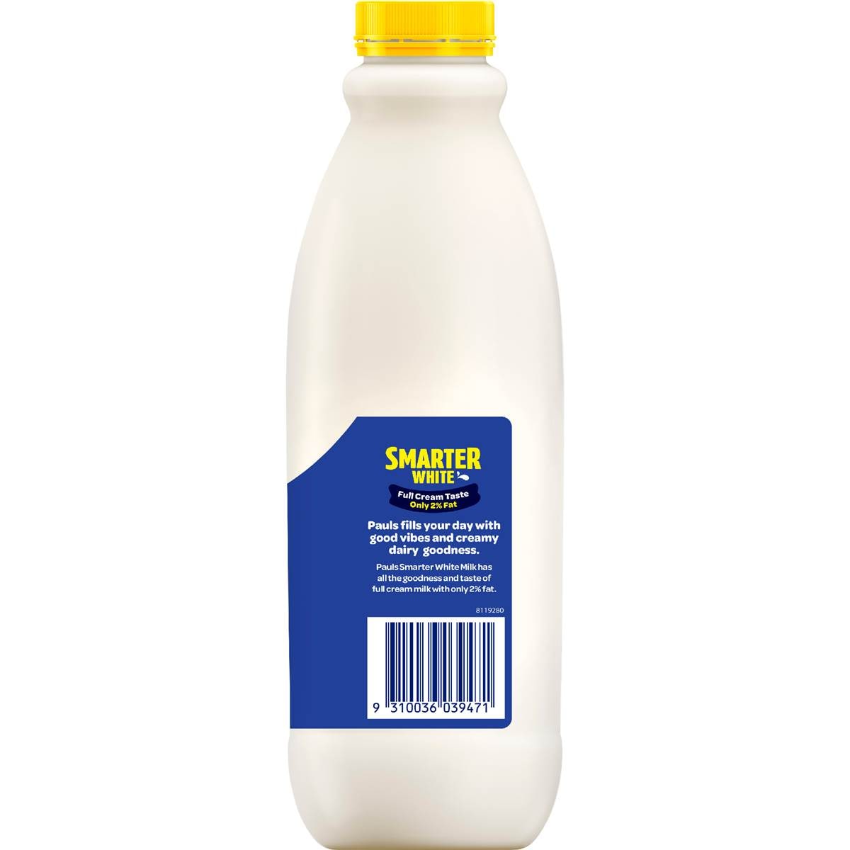Pauls Smarter White Low Fat Milk 1L