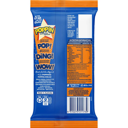Poppin Microwave Popcorn Triple Butter Flavour Explosion 100g