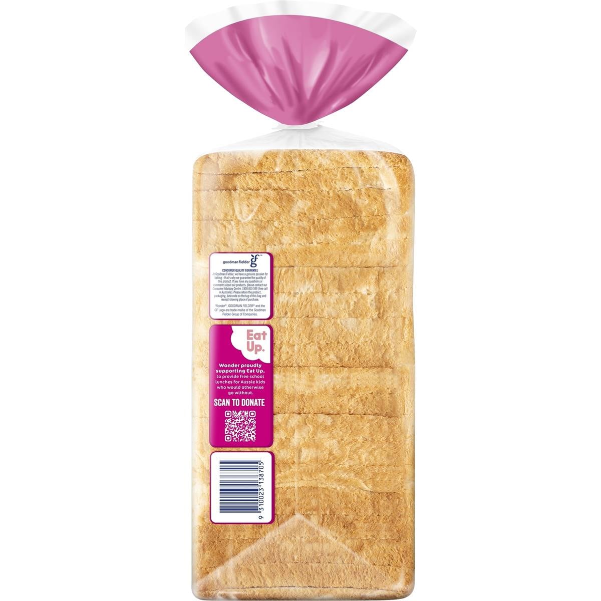 Wonder White Bread Vitamins & Minerals Sandwich 700g