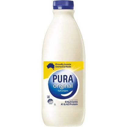 Pura Full Cream Milk 1L