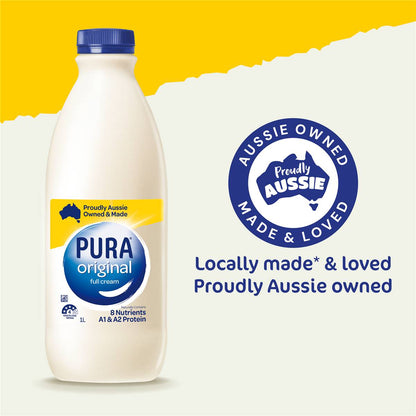 Pura Full Cream Milk 1L