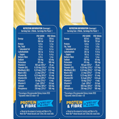 Up&Go Liquid Breakfast Banana 250mL x 6 pack