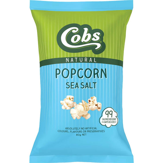 Cobs Popcorn Sea Salt 80g