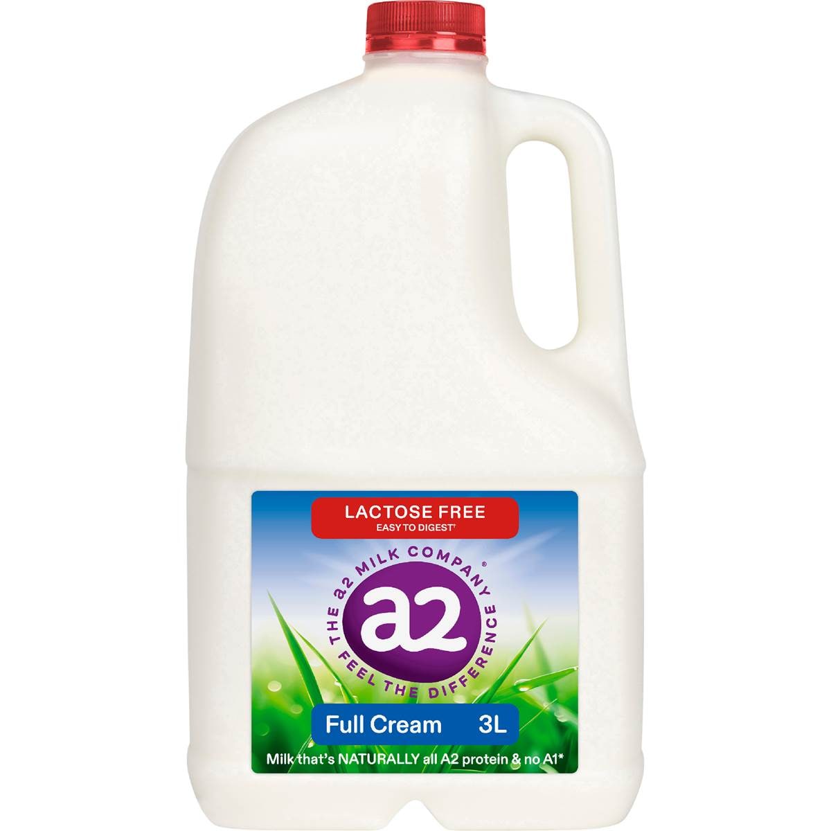 a2 Milk Lactose Free Full Cream 3L