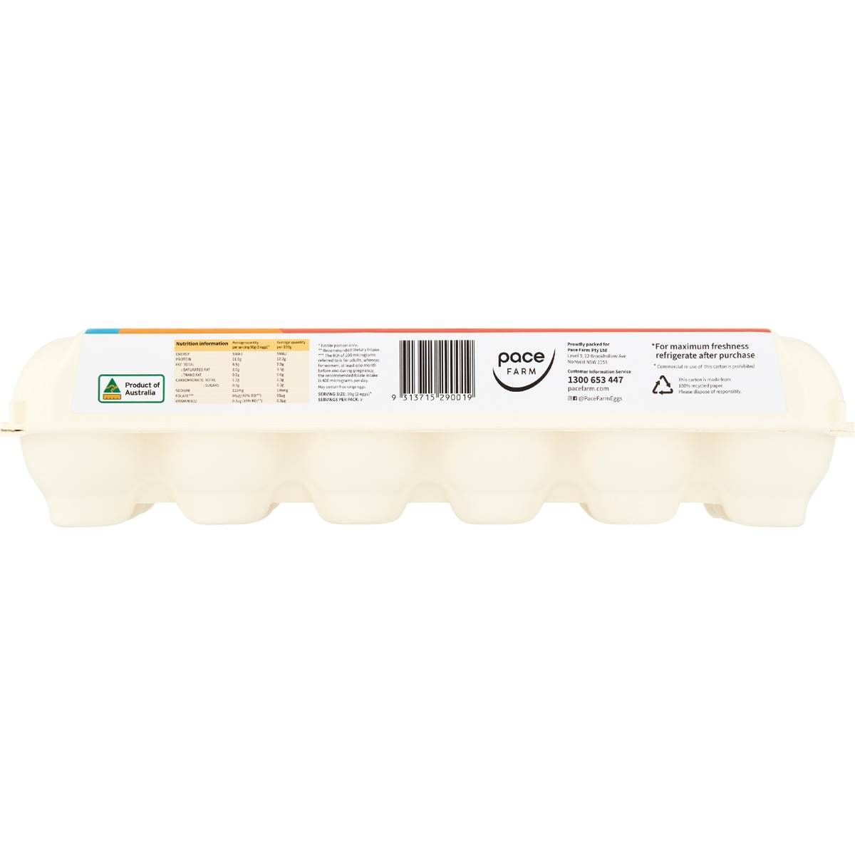 Pace Farm 18 Pack For Everyone Large Barn Laid Eggs 900g