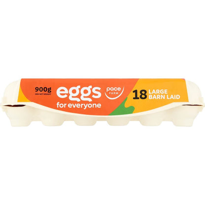 Pace Farm 18 Pack For Everyone Large Barn Laid Eggs 900g