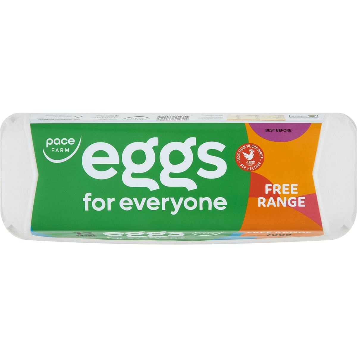 Pace Farm 12 Pack For Everyone Extra Large Free Range Eggs 700g