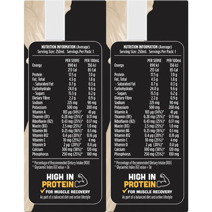 Up&Go Protein Energize Liquid Breakfast Vanilla 250mL x 6 pack