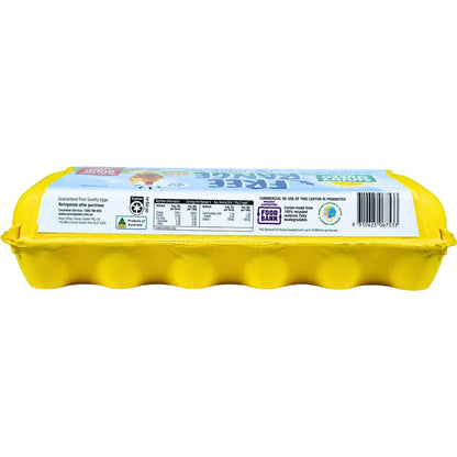 Sunny Queen 12 Pack Jumbo Free Range Eggs 800g
