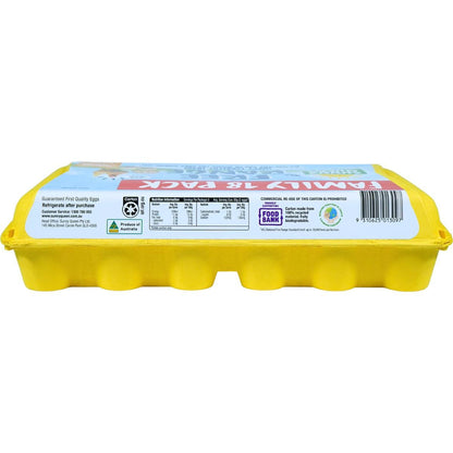 Sunny Queen 18 Pack Large Free Range Eggs 900g