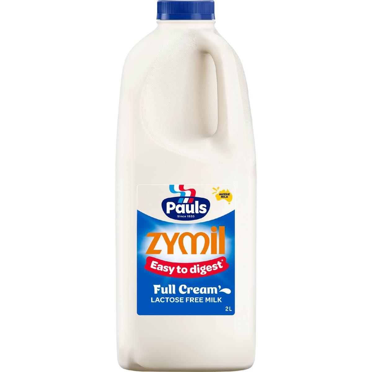 Pauls Zymil Lactose Free Full Cream Milk 2L