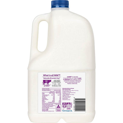 a2 Milk Full Cream 3L