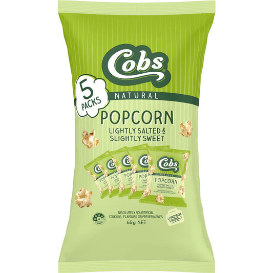 Cobs Sweet & Salty Popcorn 65g 5 pack