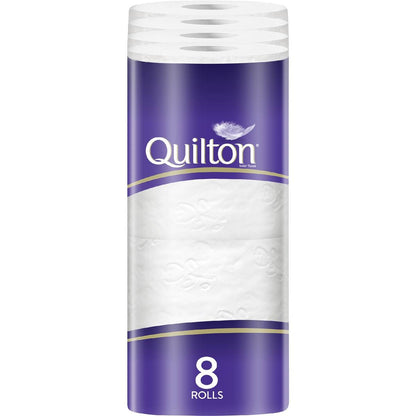 Quilton Classic 3 Ply Toilet Paper 8 pack