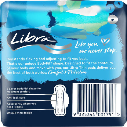 Libra Ultra Thins Pads Wings Regular 14 pack