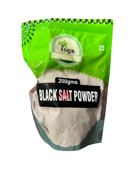 Yogie Black Salt Powder 200G