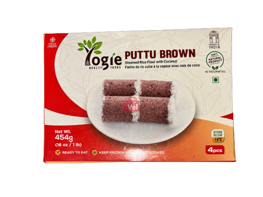 Yogie Puttu Brown 454G Frozen