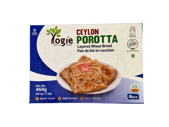 Yogie Ceylon Porotta 454G Frozen