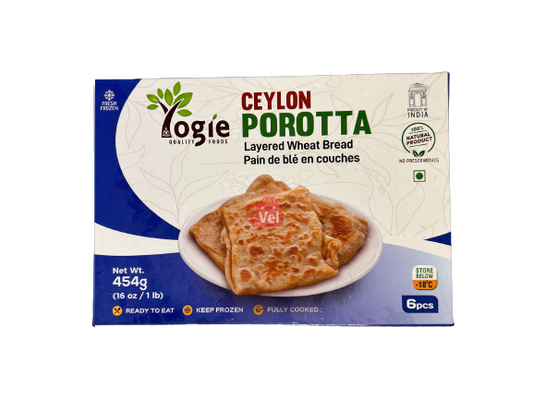 Yogie Ceylon Porotta 454G Frozen