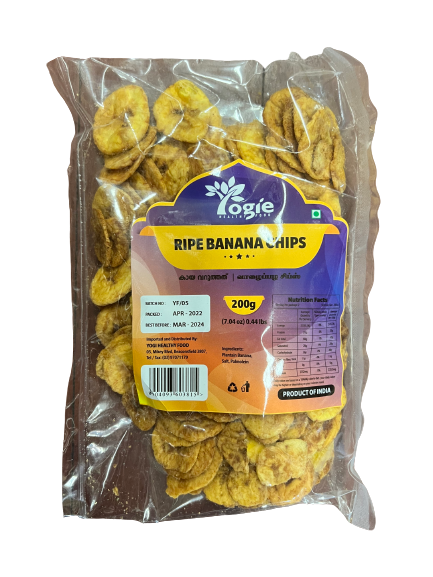 Yogie Ripe Banana Chips 200G