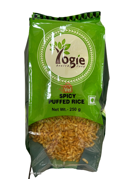 Yogie Spicy Puffed Rice 250G