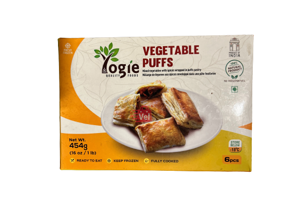 Yogie Vegetable Puff 454G Frozen