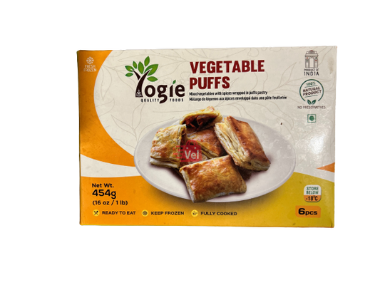 Yogie Vegetable Puff 454G Frozen