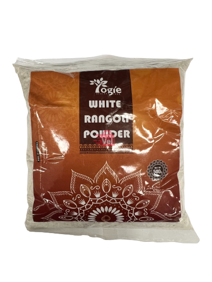 Yogie White Kolam Powder 500G