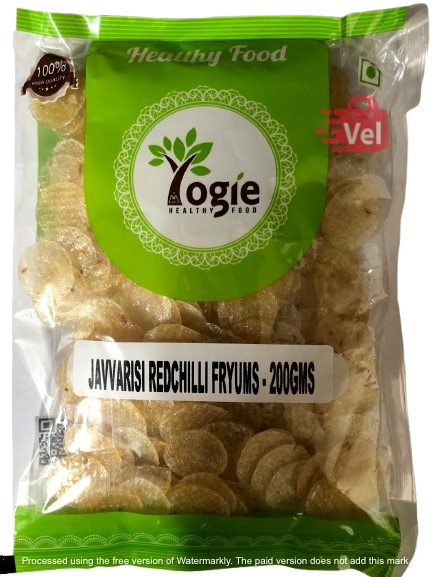 Yogie Fryums Javvarisi Red Chilli 200G